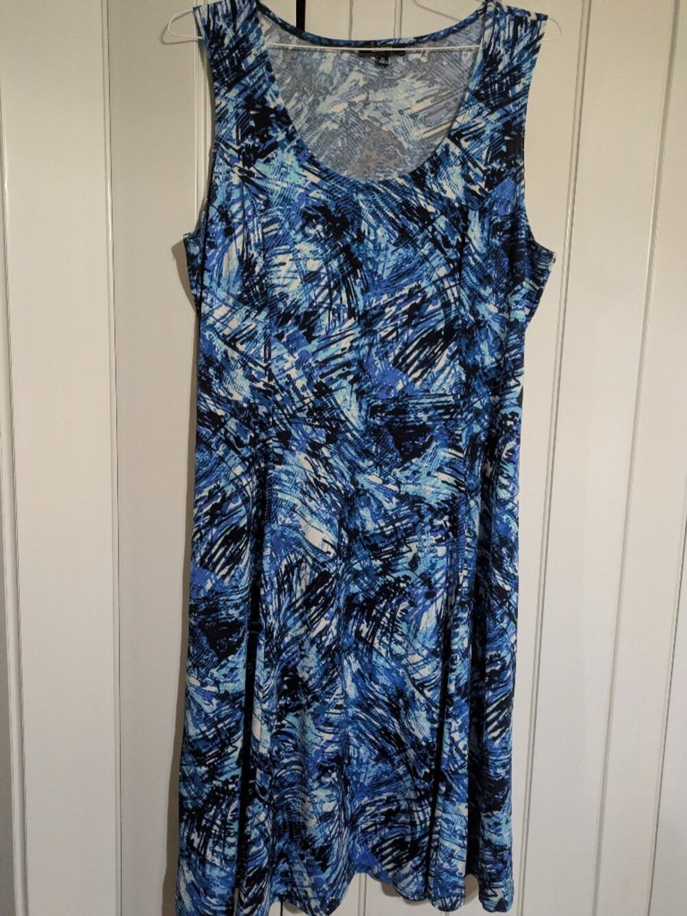 ~NWOT Dress in beautiful blues colors